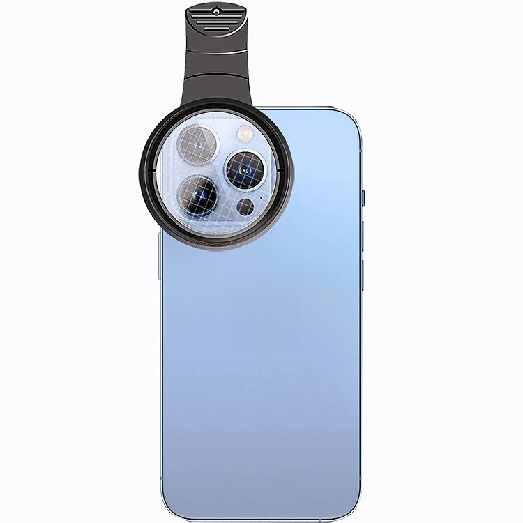 For Close Up Shooting 52mm 10X Starburst Macro Phone Lens Polarizer For Jewelry Diamond Tattoo Photography