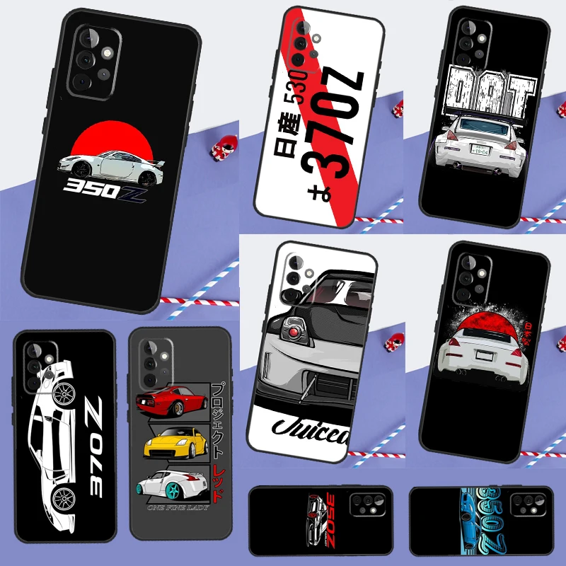 

350Z 370Z Car Case For Samsung Galaxy A34 A54 A14 A13 A23 A33 A53 A12 A22 A32 A52 A51 A71 Phone Cover