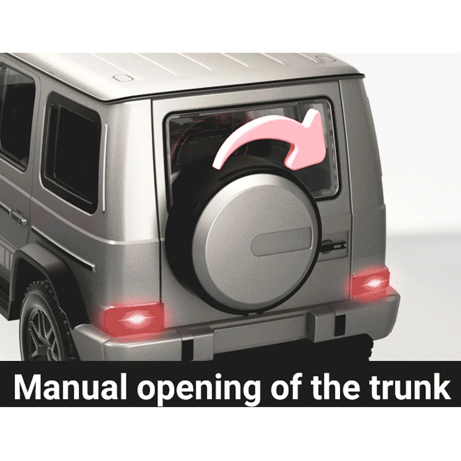 

1/16 JJRC Q179 4*4 Electric Radio Control Off Road Car Light Projection Sensor Activated Door Opening RC Model Vehicle Toys