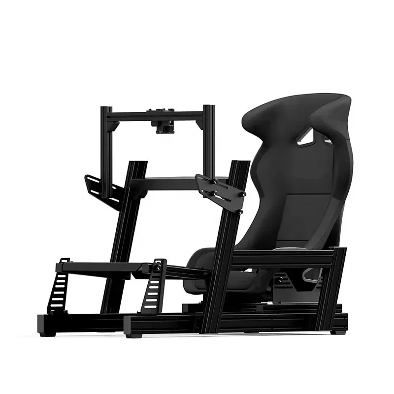Gaming Accessories Complete Sim Racing Bundled Cockpit with Seats Sport Platform Direct Drive Wheels and Pedal Stand