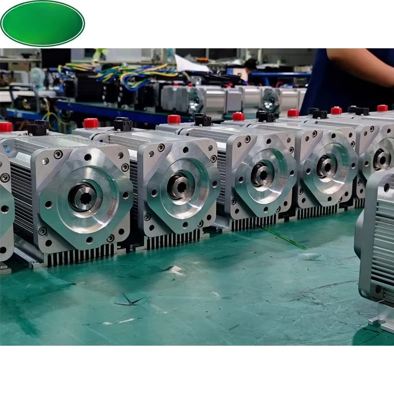 Keya 130mm 24VDC 3500W Brushless Servo Motor Flange Mount Permanent Magnet Construction 3500 RPM
