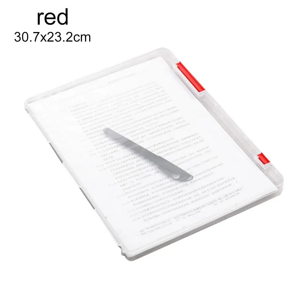 

High Quality Plastic Transparent File Organizer Storage Folder Stationery Storage Box File Box