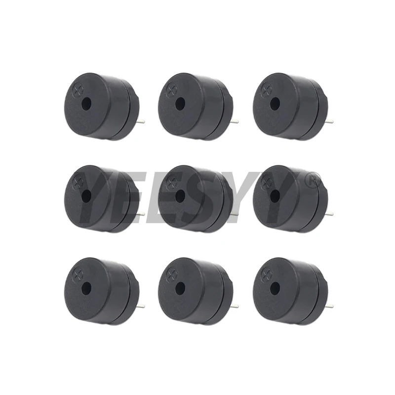 10 Uds 12085 42R zumbador pasivo 12MM * 8,5 MM resistencia 3V 5V 9V 12V en uso común Mini Kit de zumbador piezoeléctrico, para Arduino