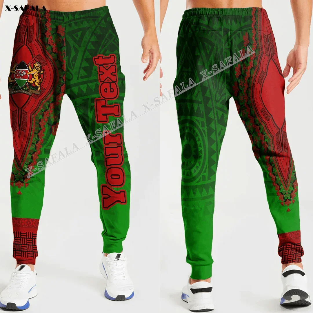 

Guinea Sudan Rwanda Kenya Flag Black Vintage African Dashiki Africa 3D Print Trousers Men Adult Sweatpants Joggers Sports Pants