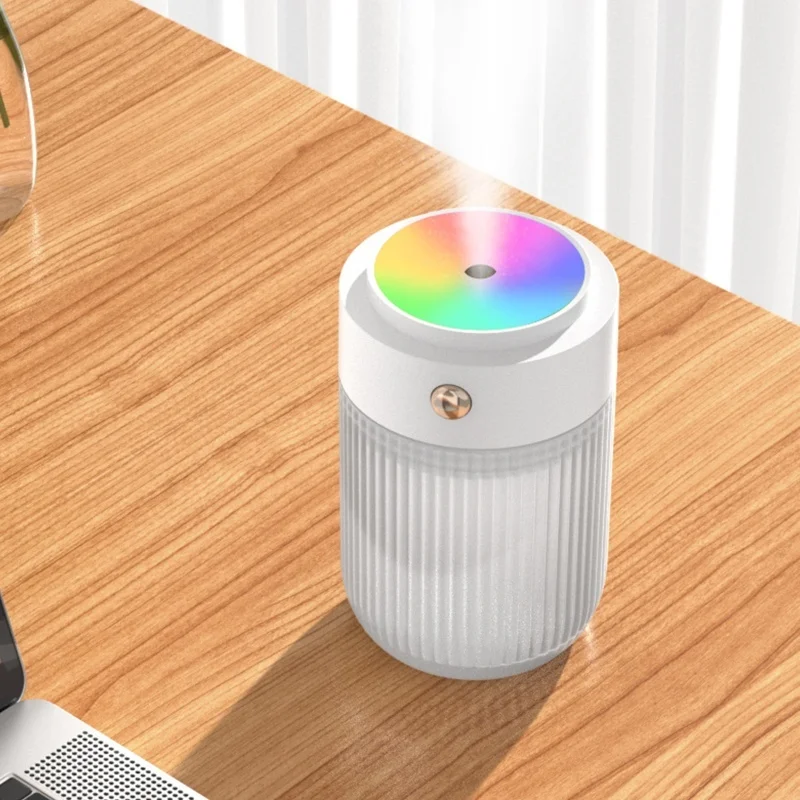 250mL Car Mist Humidifier With Colorful Night Light Desktop USB Mist Humidifier Cool Air Humidifier For Home Office Bedroom