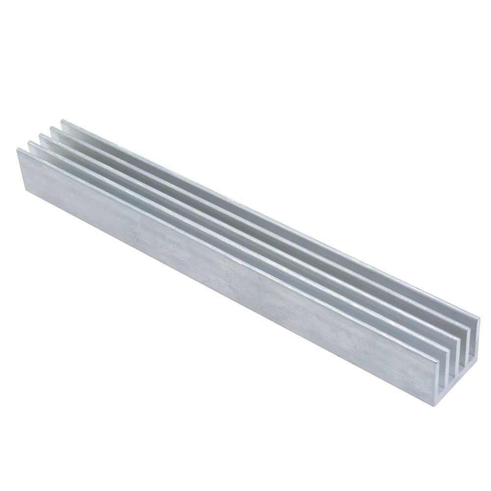 1pc Aluminum Heatsink 150*19.7*15.6mm Aluminum Alloy Lamp Radiators LED Cooling Accessories