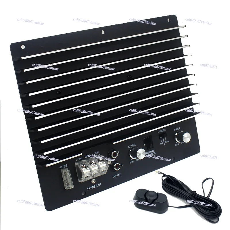 New 1500W fever high power 10 inch 12 inch subwoofer power amplifier board passive subwoofer single power amplifier 12V