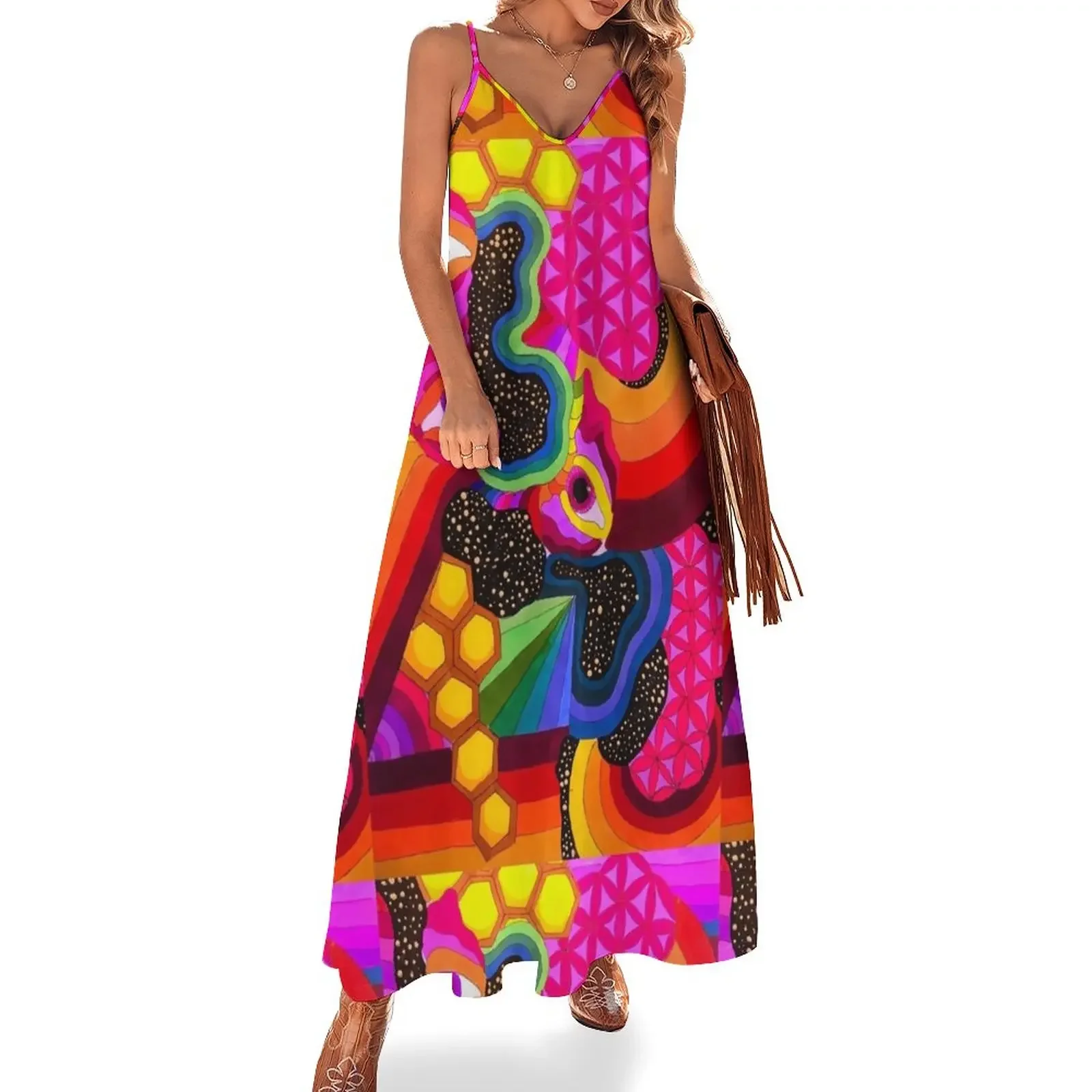 

Energy space Sleeveless Dress Womens dresses dresses for womens 2024 dresses for women 2024 for wedding party