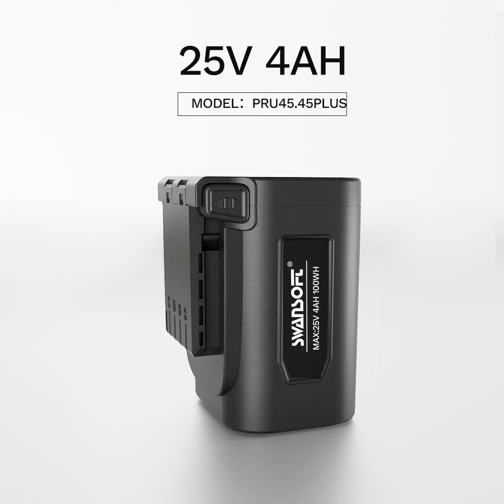 Batteria Swansoft 25V 4AH, modello compatibile: PRU45, PRU45PLUS, 921