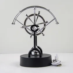 Parachute Chaos Pendulum Kinetic Art Dynamic Artistic Home Table Decoration USB Fan Permanent Motion Instrument Model