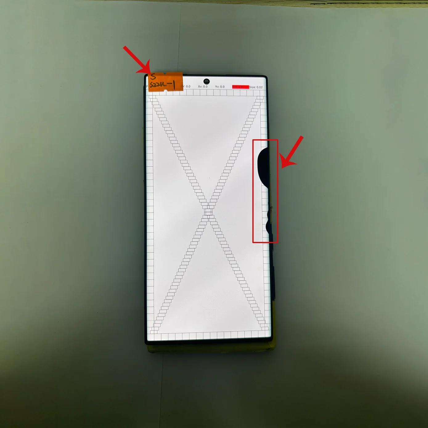 High Quality Amoled Tested LCD For Samsung Galaxy S22 Ultra LCD Display Touch Screen Digitizer Assembly Replacement With Defect