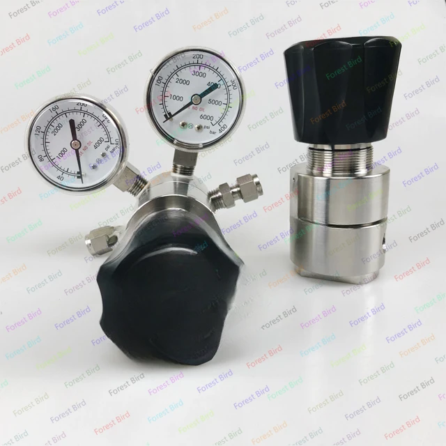 Argon acetylene nitrogen flowmeter gas pressure regulator