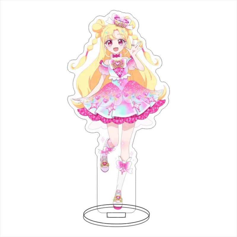 Game Onegai AiPri Season Acrylic Stand Inori Aoi Gumi Olivia Nana Ema Plate Cosplay Prop Decor Cartoons Keychain Christmas Toys