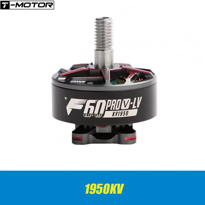 T-MOTOR F60 PRO V-LV Brushless Motor 1950KV/2020KV 5inch 5-6S Drone Motor Compatible T5146/T5147 Prop For RC FPV Racing Drone