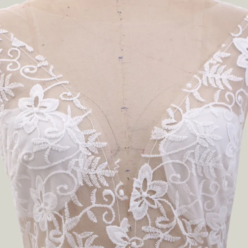 Vestido De Novia con tirantes finos y purpurina para mujer, apliques con cuello en V y espalda descubierta, Vestidos bohemios De Novia con tren De barrido