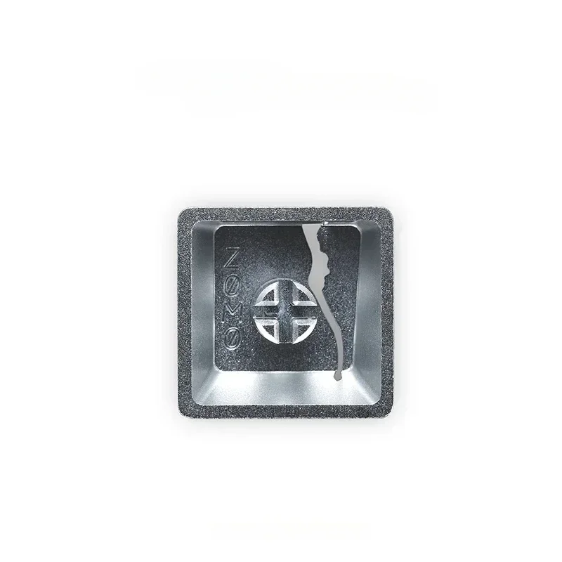 F5 Cracked Artisan Keycap 알루미늄 반투명 기계식 키보드 키 캡 Zomo Personalizes Keycap