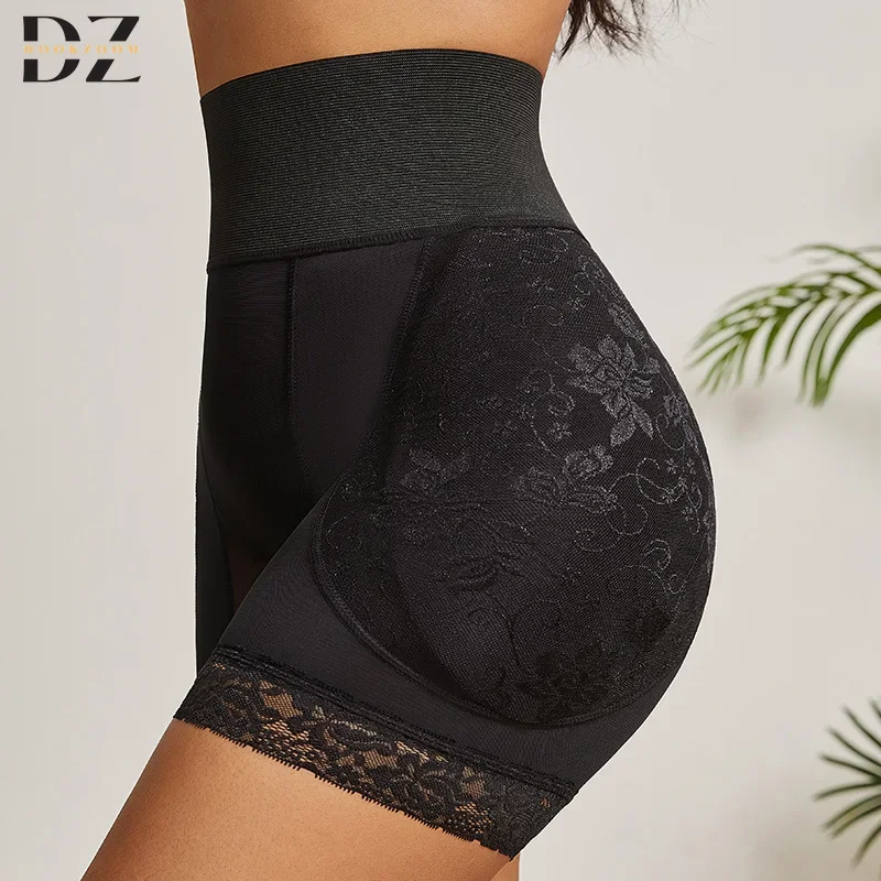 Women Shapewear Control Panties Tummy Control Hip Enhancer Lifter Lift Lifter Seamles Brief Lace Lingerie Padded Booty Shaper