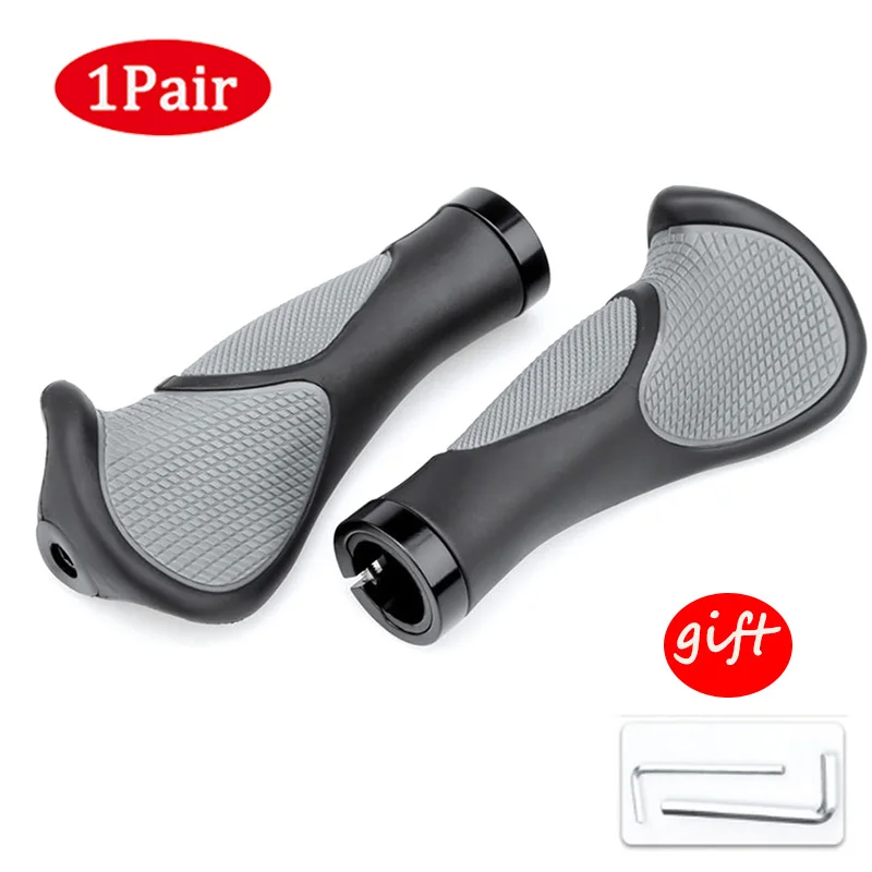 

2023 Bicycle Grips Anti-Skid Rubber Integrated MTB Cycling Hand Rest Mountain Bike Handlebar Casing Sheath Shock Absorption