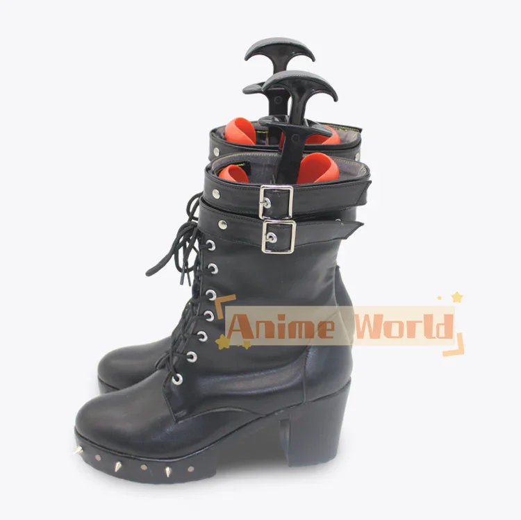 Hololive Cosplay Sapatos, YouTuber Virtual, Custom Made, Advent- EN, Shiori, Novella, Halloween, Carnaval