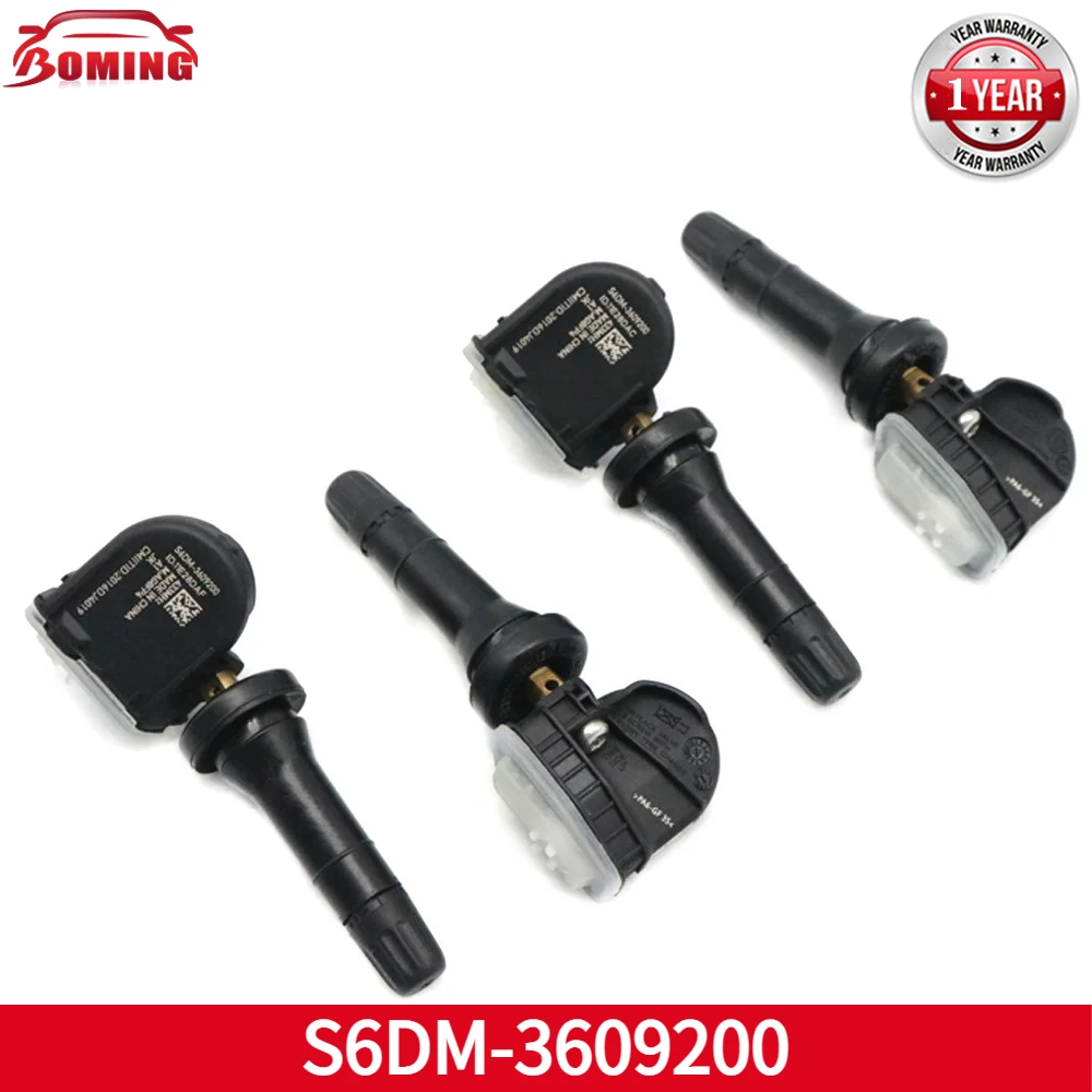 

Датчик контроля давления в шинах (TPMS) 4 шт. для BYD E5 E6 F3 Qin Song Tang Yuan S6DM3609200 S6DM-3609200