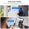 Shiwojia-ソーラーセキュリティカメラ,デュアルレンズ,暗視,バッテリー,人間の検出,屋外,wifi,50倍ズーム,4g lte,6mp 5