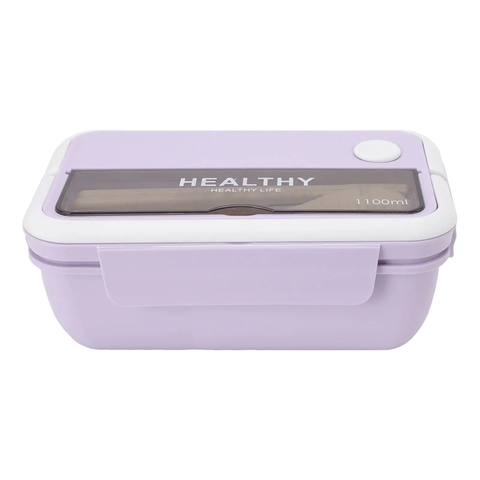 1100ml Salad Lunch Container - Easy Clean, Independent Compartments for office Workers