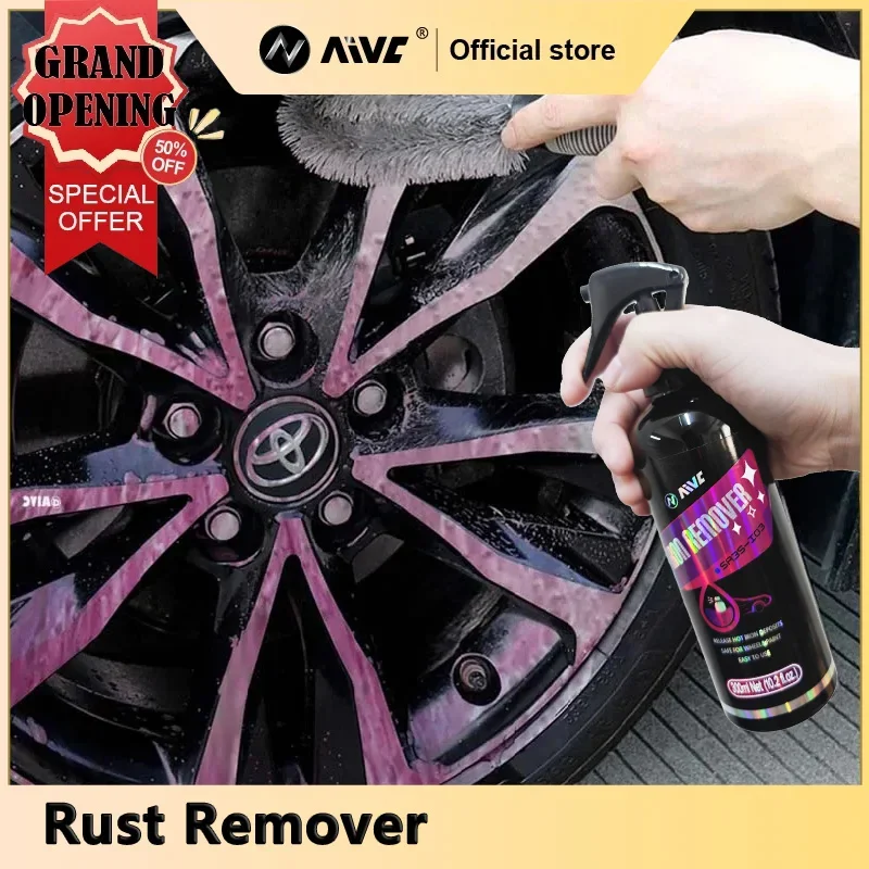 

AIVC Rust Remover Automobile Rust Remover Spray, Rim Iron Cleaner And Polishing, Metal Surface Repair Agent, Rust Protection