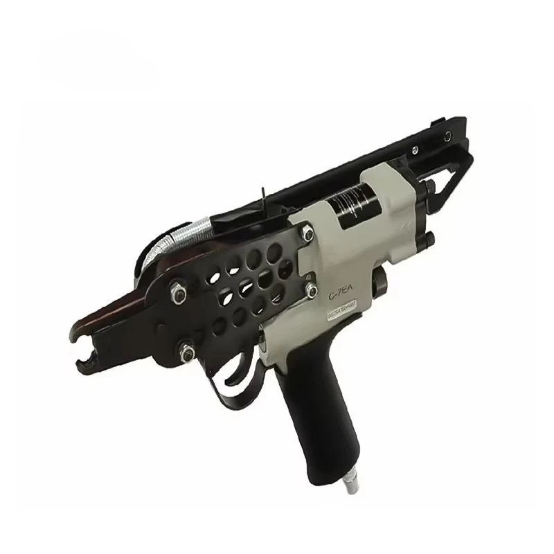 

Quick Delivery From Stock Pneumatic C Ring Stapler Gun Air Nailer Clamping Clipping Staple Hog Ring Tool Nail Gun