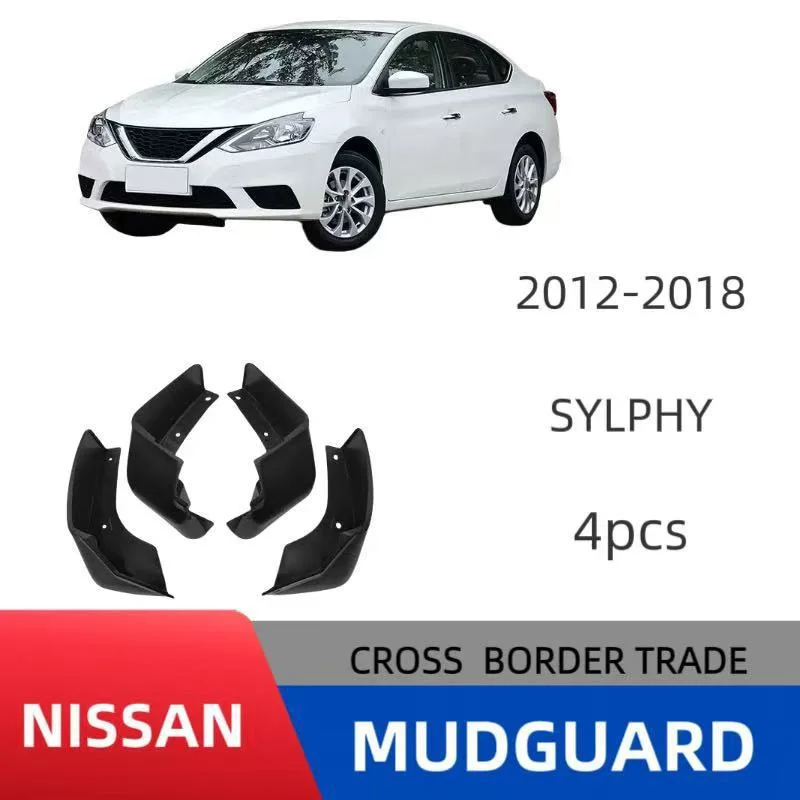 

Брызговики для Nissan Sylphy 2012-2019 гг., брызговики, переднее и заднее крыло, брызговики, брызговики, автомобильные аксессуары