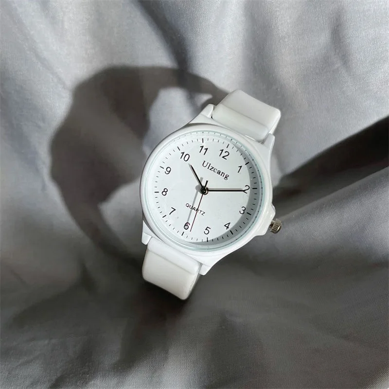 High Quality Silicone Strap Wristwatch Multi-color Casual Quartz Watch Adjustable Student Quartz Clock Wristwatches Reloj Mujer