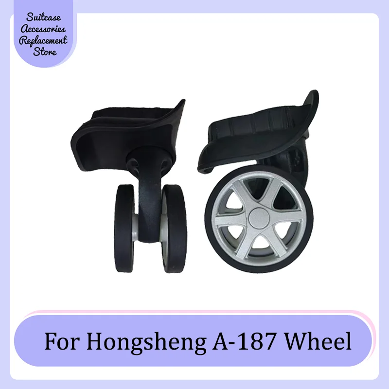 

For Hongsheng A-187 Rotating Smooth Silent Shock Absorbing Wheel Accessories Wheels Casters Universal Wheel Replacement Suitcase