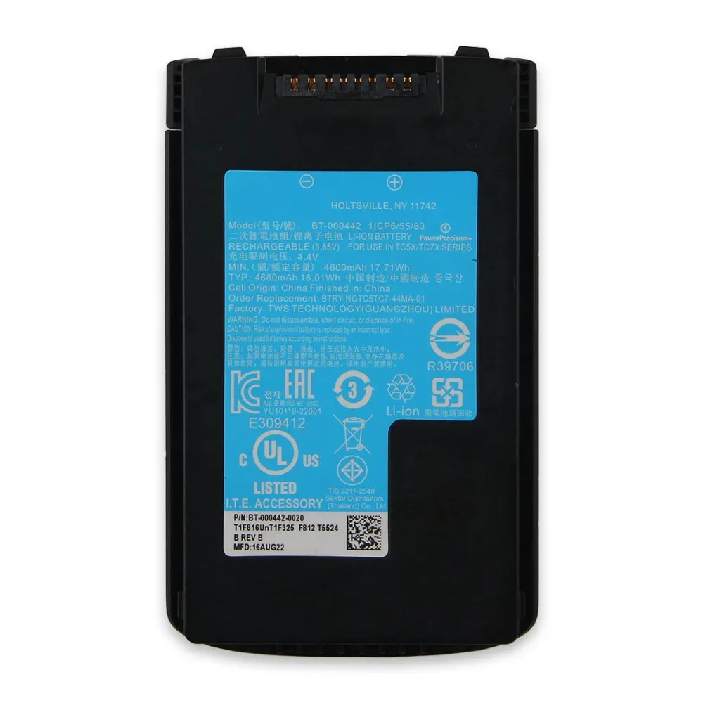 

nice For Zebra TC78 Android Scanner Battery BT-000442 / BTRY-NGTC5TC7-44MA-01
