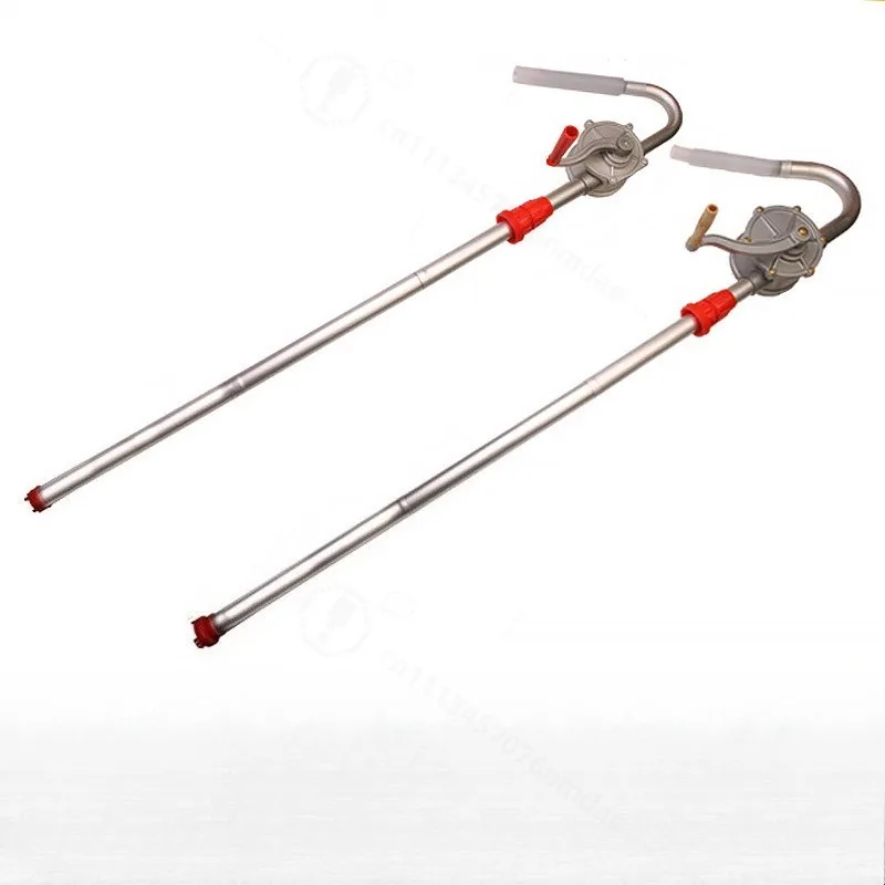 Hand Operated Oil Pump Manual Fuel Transfer Pump Hand Crank Oil Suction  Oil Barrel  Fuel Dispensing Filling Tool