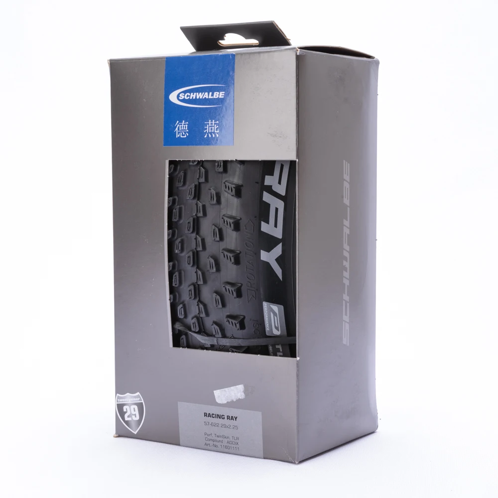 

29x2,25 шина для велосипеда SCHWALBE RACING RAY бескамерная, 57-622 звучание, TwinSkin,TLR,ADDIX,NO:1160111