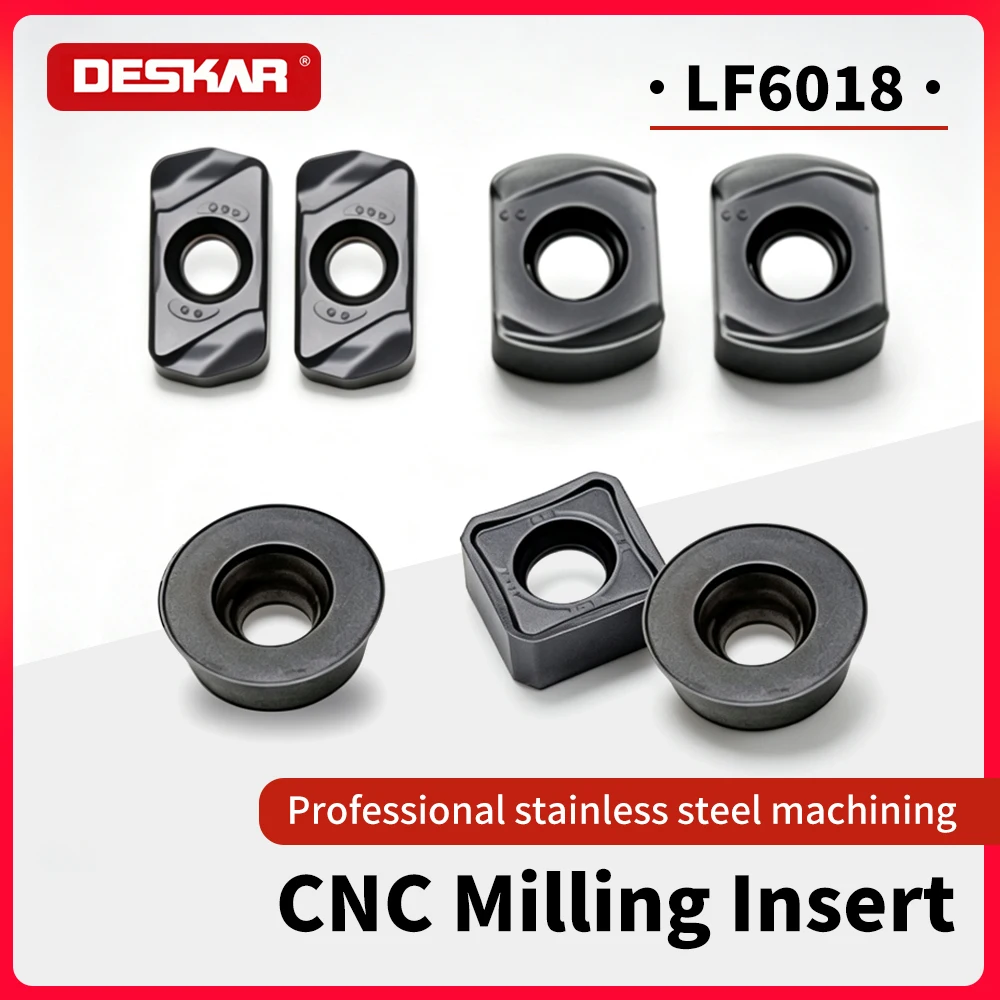 DESKAR Carbide LNMU 0303ZER RDHX 12T3MOT SNMX 1205ANN BLMP0603R R-type Fillet Double-sided Fast Feed Milling for EXN03R RDHX