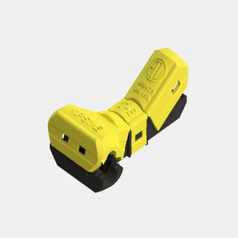 

Mini Car Wiring Terminal Brass Durable Quick T I LED Connector Electrical Wire Connectors Home Car