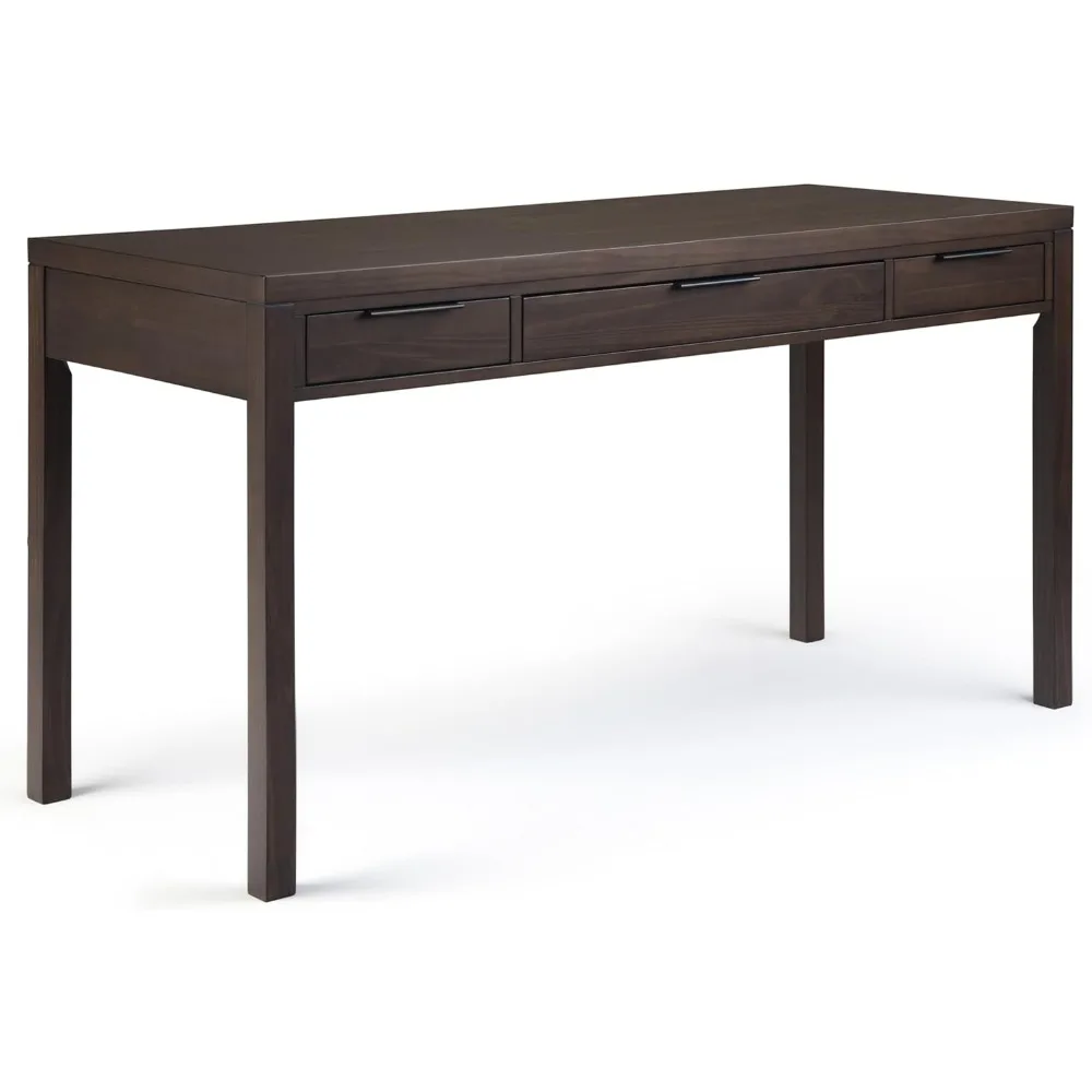 Hollander MADEIRA SÓLIDA Home Office Desk, Escrita Mesa, Estação de Trabalho, Estudo Mesa Móveis, 60 "Wide