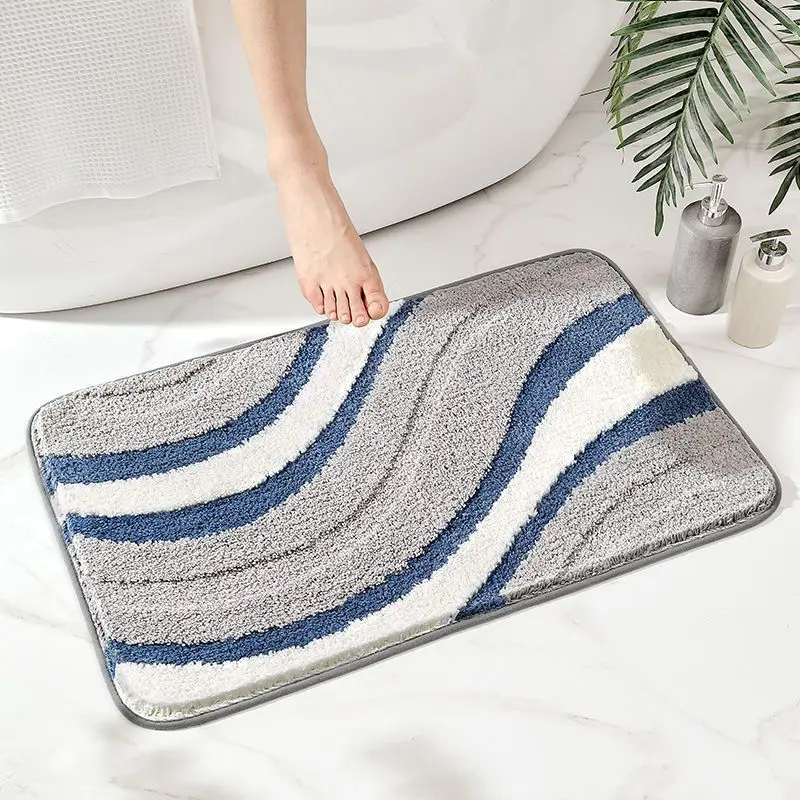 Super Absorbent Door Mats Bathroom Anti-slip Floor Pads Simple Modern Welcome Entrance Doormats Soft Feet Mat Hallway Bedside