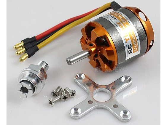 RCTimer BC3542 3542 Outrunner Brushless Motor 1000KV 1250KV 1450KV 5.0mm Shaft for RC Quadcopter DIY FPV Multirotor Motors