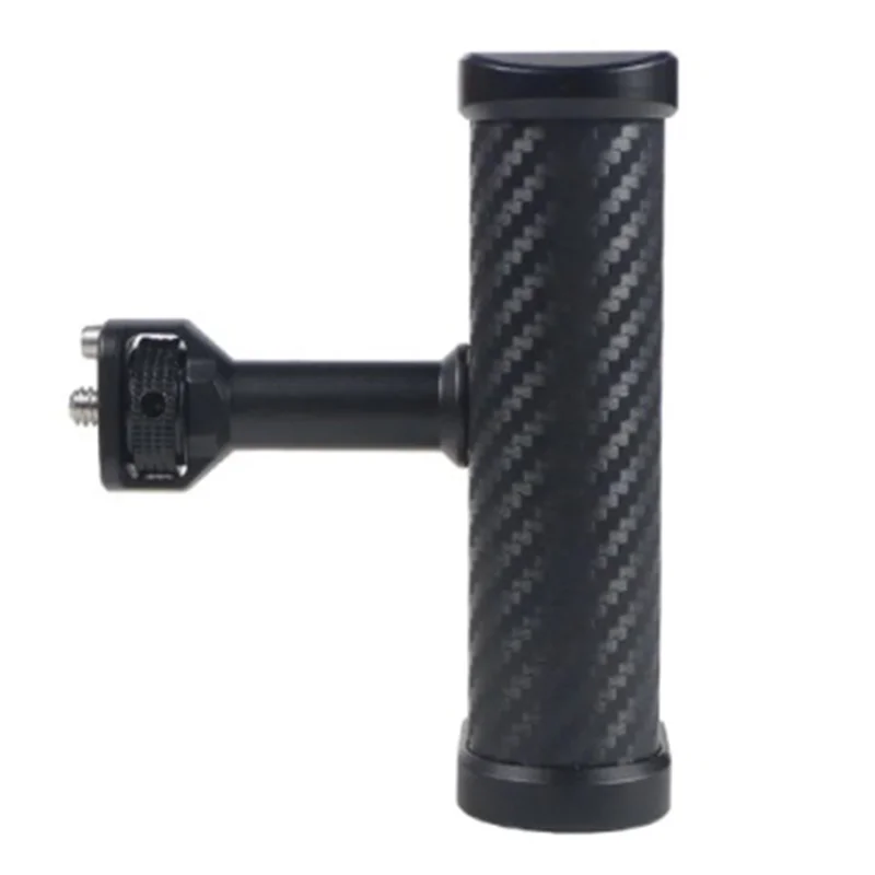 Mini Side Handle Handgrip With Dual 1/4 Screw Mount For Mirrorless Digital Camera DSLR Camera Cage Built-In Wrench-ABJU