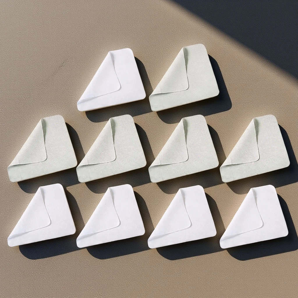 

10Pcs Premium Microfiber Glasses Cleaner Cloth Scratch-Free Dust Oil Stain Remover for Lenses Displays Cellphones Tvs Monitors