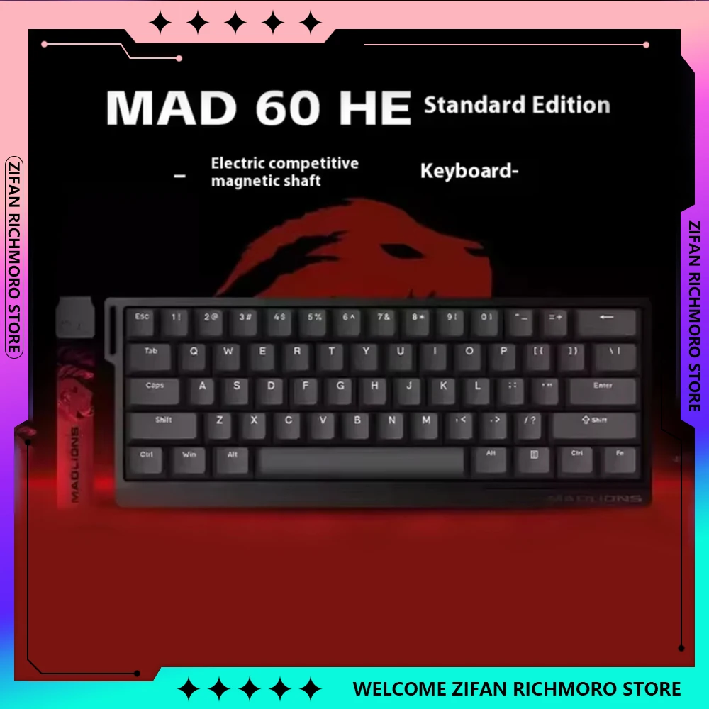 VGN VXE MADLIONS Mad60/68HE 8K Polling Rate Mechanical Keyboards Hot Swap Magnetic Switch Low Delay Gaming Keyboard for E-sports