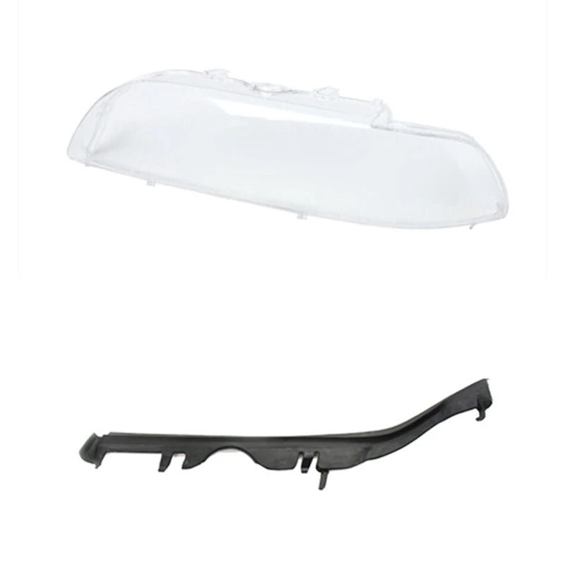 

Headlight Clear Lens Cover Head Light Lampshade For BMW 5 Series E39 Facelift 1996-2003