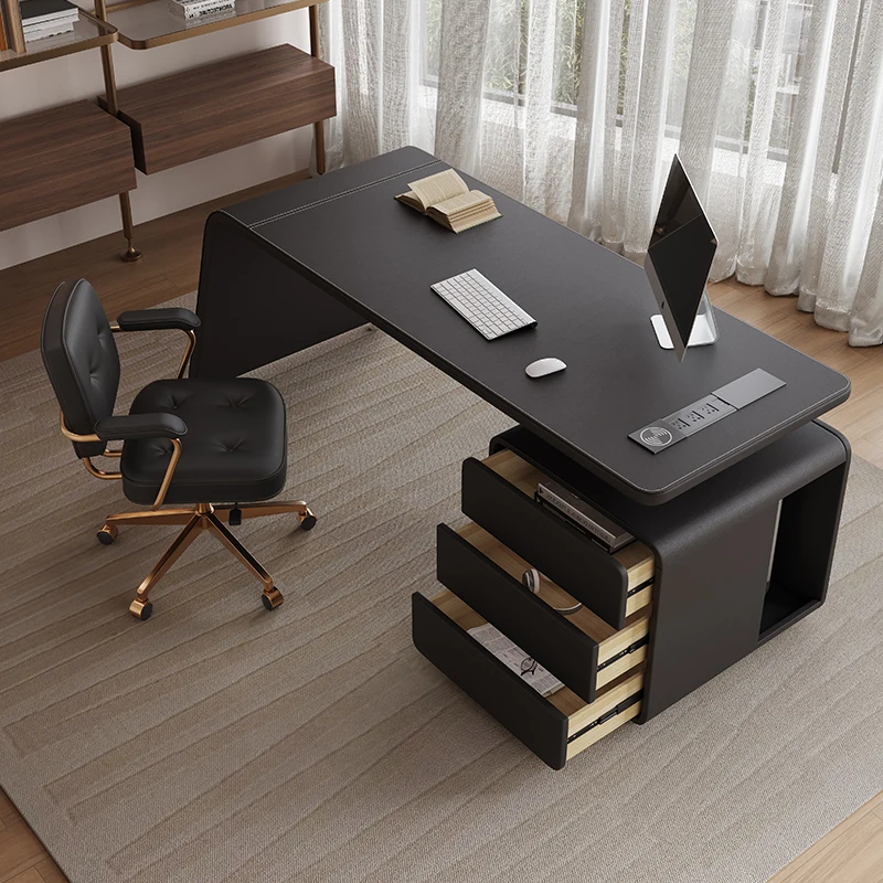 Executive Desk Auxiliary Desktop Reading Room Home Office Bedside Table Furniture Workshop Work Escritorio Oficina Computer