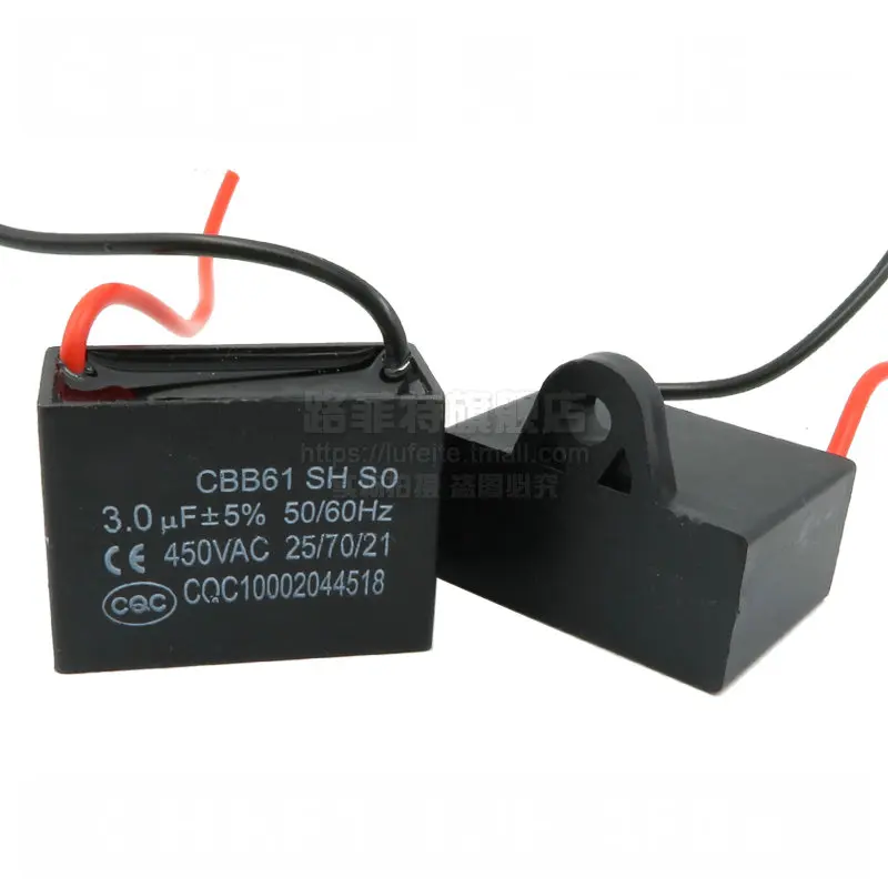 Motor for CBB61 10UF 450V Run Capacitor  10pcs