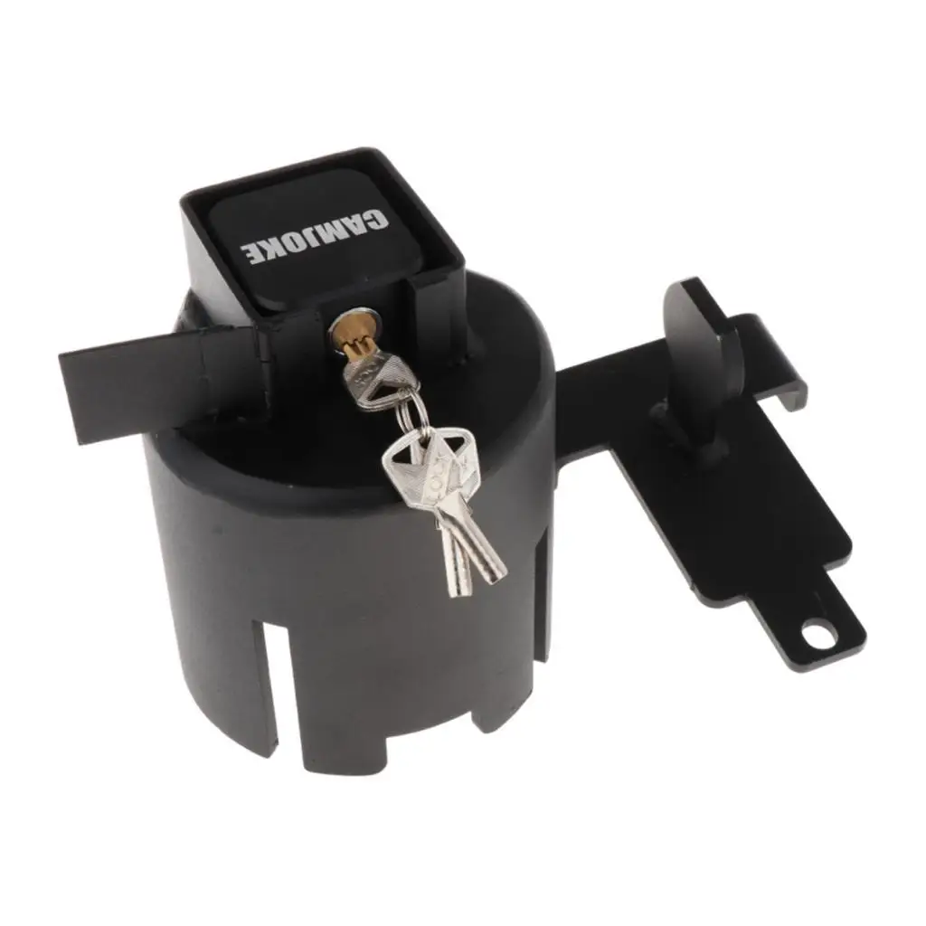 

Trailer Coupler Lock Carbon Steel Premium Trailer Hitch Lock