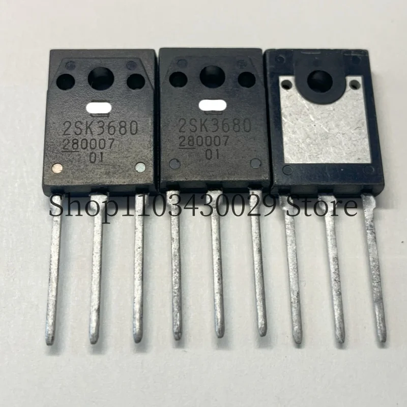 Tubo de efecto de campo MOSFET, 10 piezas, nuevo, Original, 2SK3680, K3680, TO-3PF, 52A, 500V