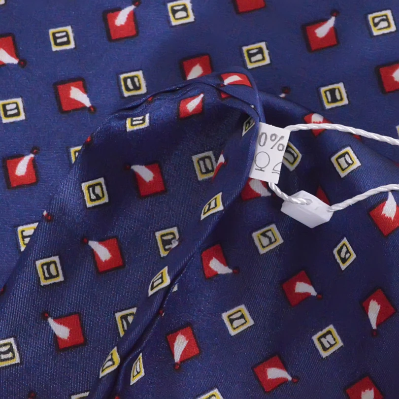 [BYSIFA] Black Red Long Scarves For Men Fashion Accessories Male Pure Silk Scarf Cravat Winter Flowers Pattern Scarf 160*26cm