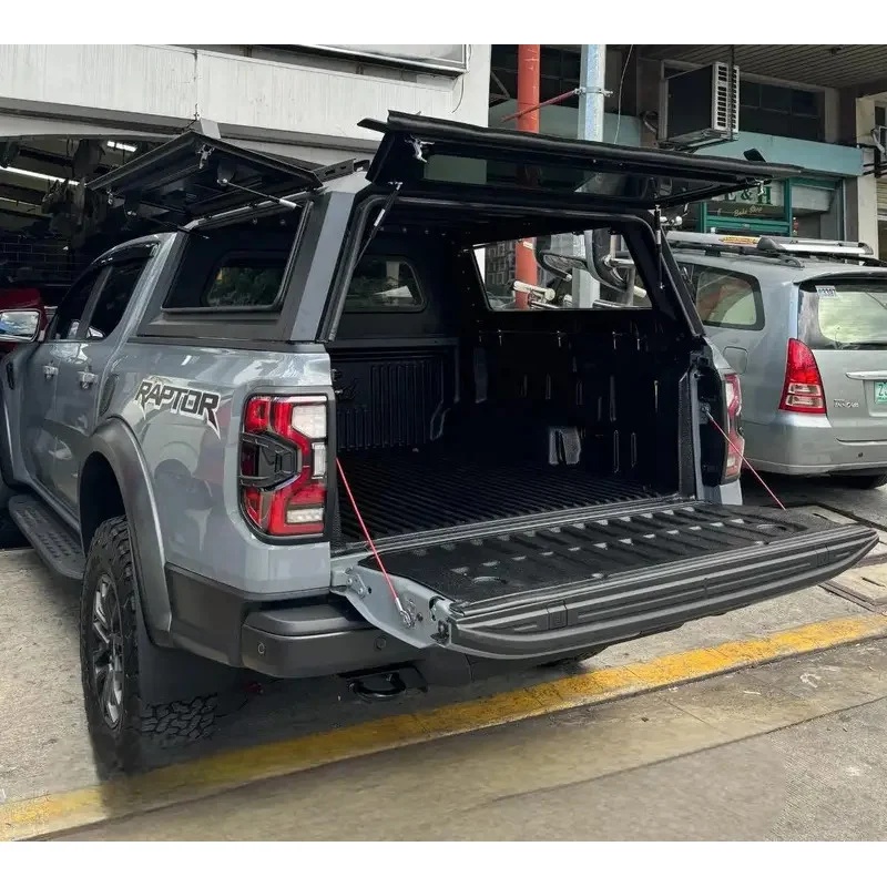 

Pickup Hard Top Canopy Custom-fit Ranger Raptor Cap Waterproof Aluminum Truck Bed Topper Canopies F150 Caps
