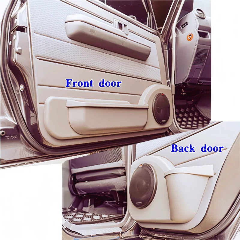 Door Speaker Pods ABS Cup Holder Pockets for Land Cruiser 70 Series HZJ76/HZJ79/HZJ78/LC76/LC79/VDJ76 Sound Kit